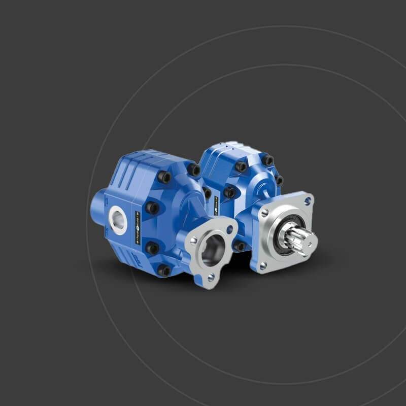 Hidrolik Dişli Pompa, Damper Pompası, Vinç Pompası, 30 - 35 - 40 Grubu