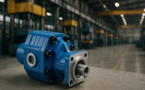 Hydraulische Zahnradpumpe für Pressen